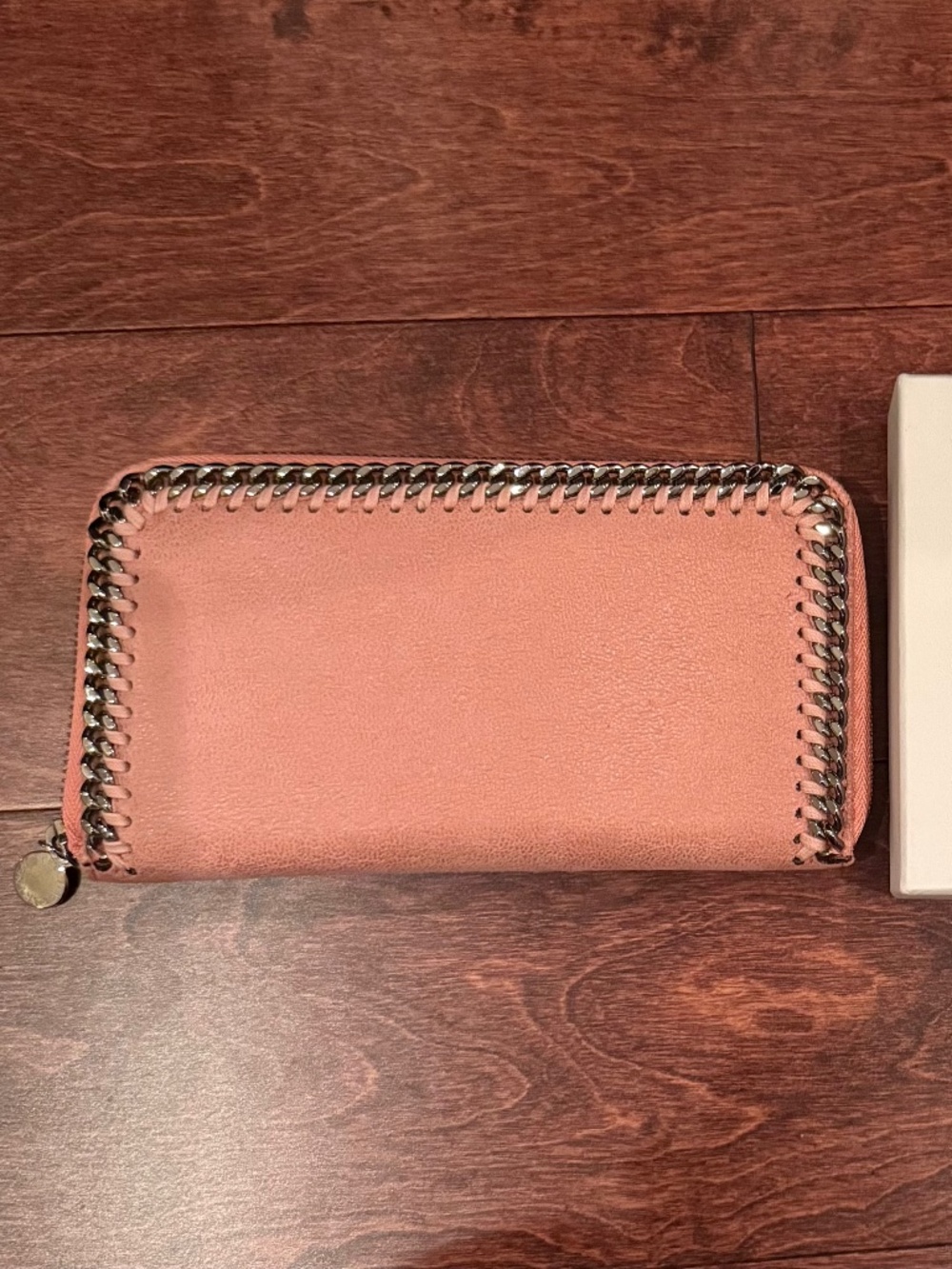 Stella McCartney Zip Around Continental Falabella in Blush